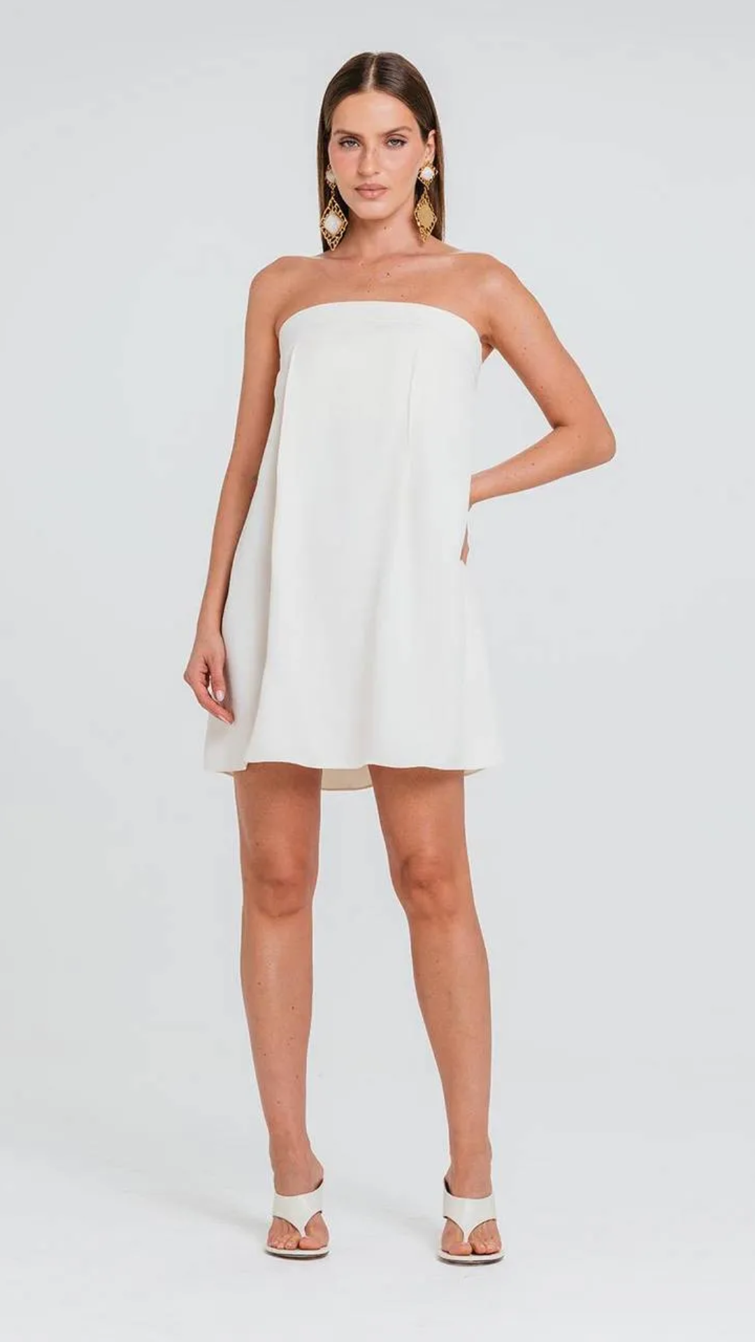 Vestido Nala Marfim
