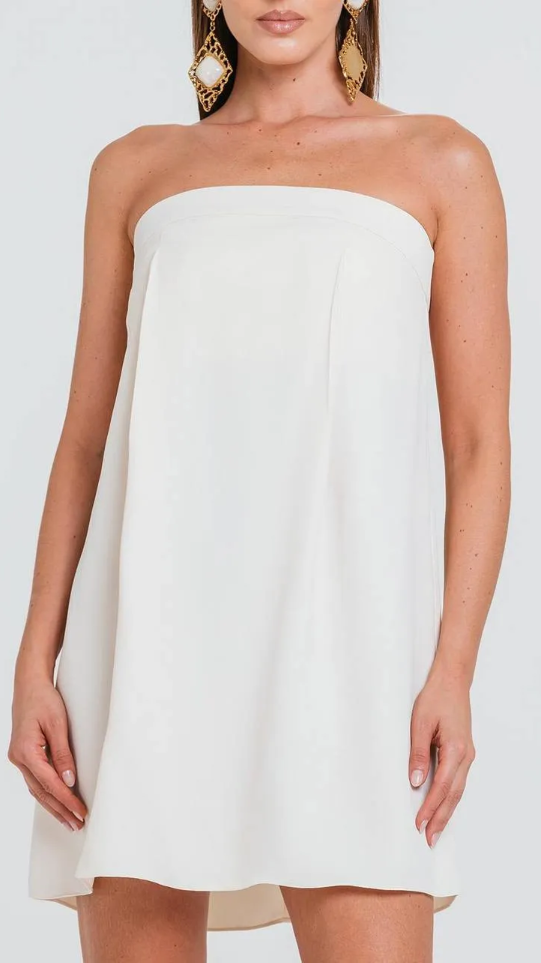 Vestido Nala Marfim