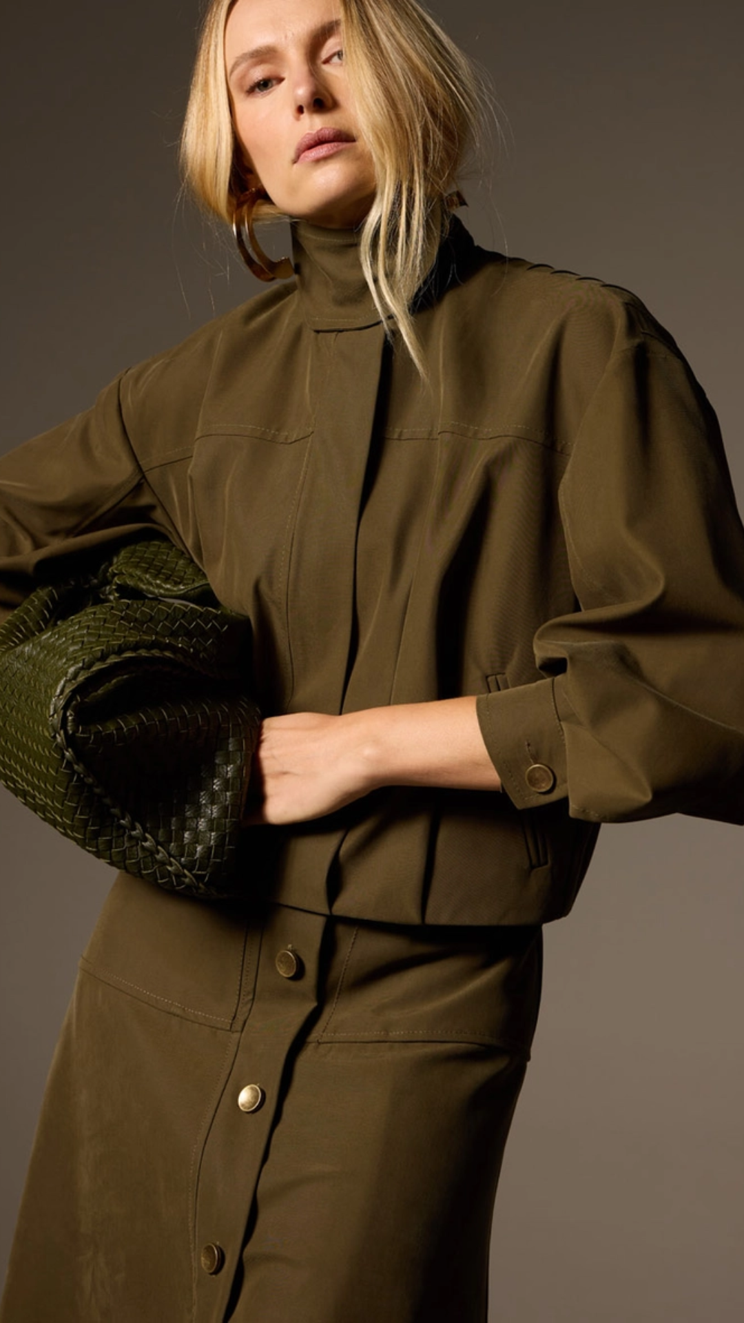 Casaco Balone Rhea Verde Enigma