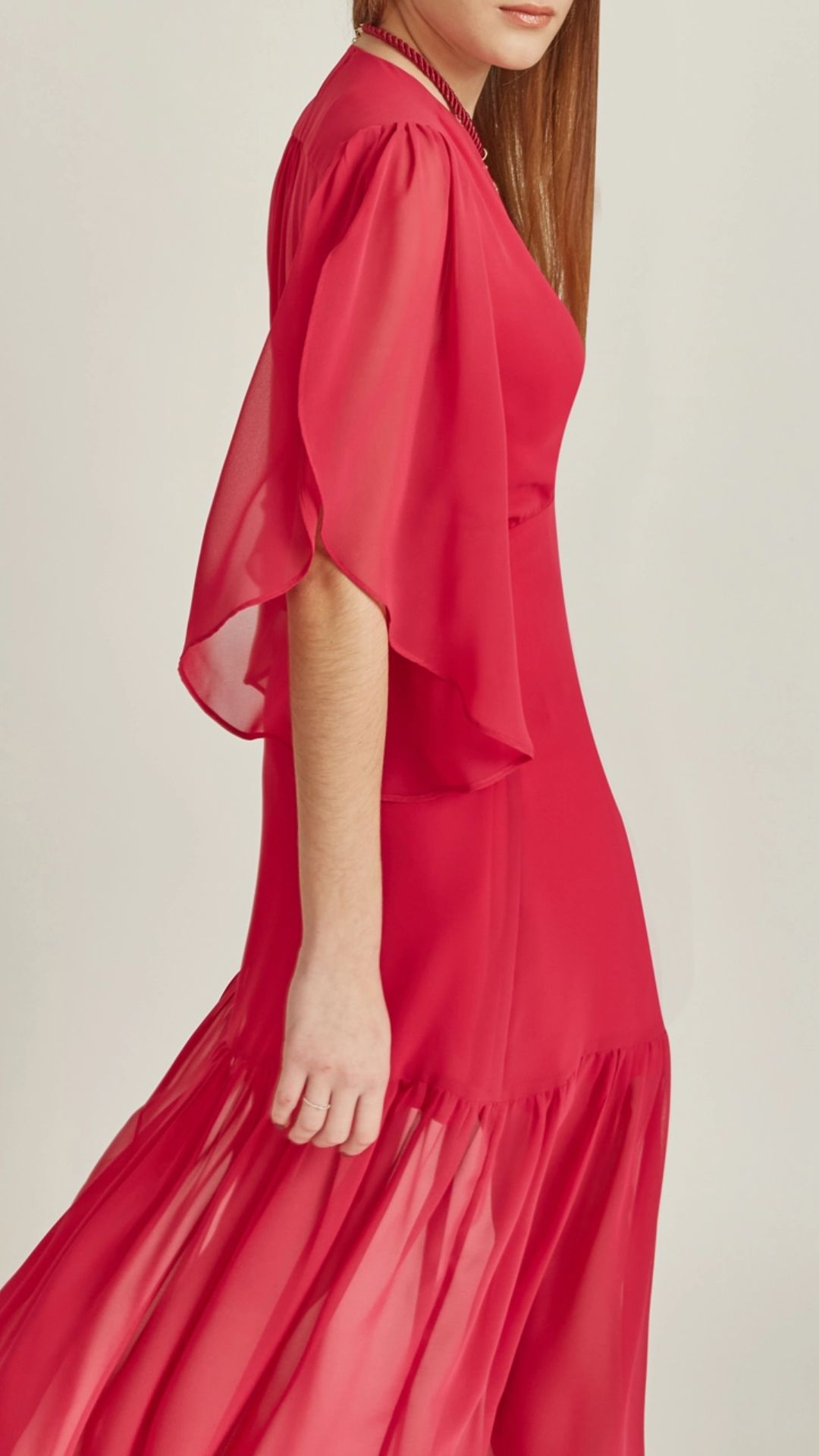 Vestido Malu Rosa Escuro