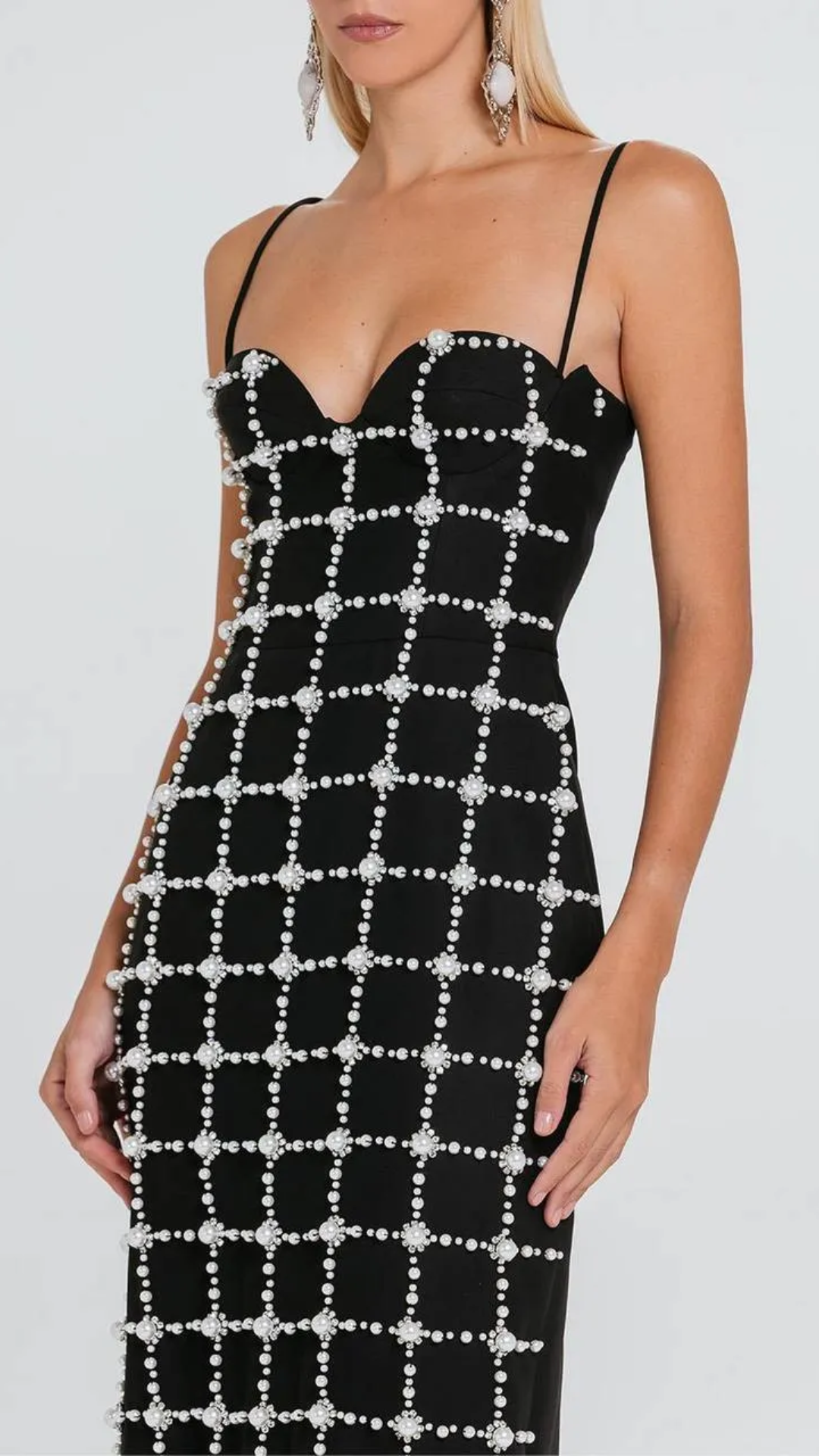 Vestido Garbo Preto