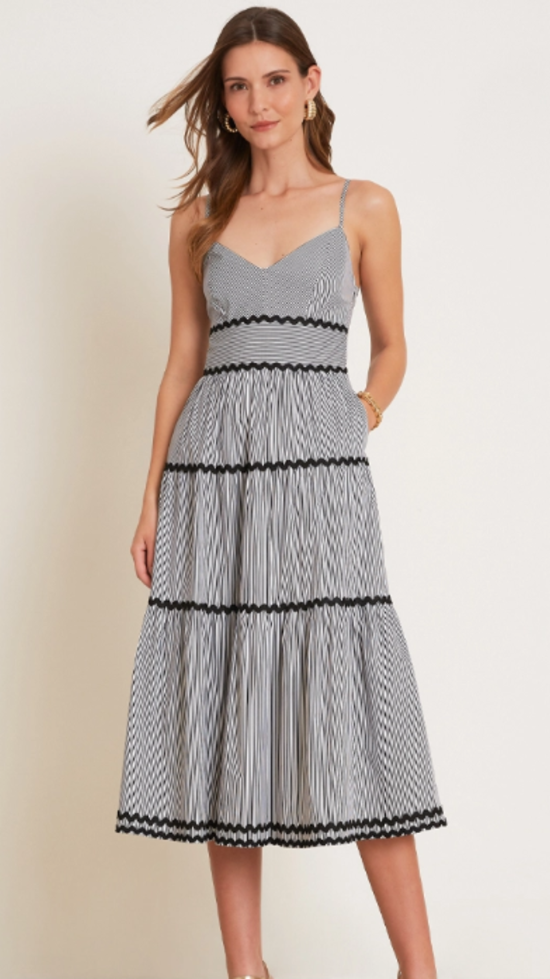 Vestido Midi Rute Preto