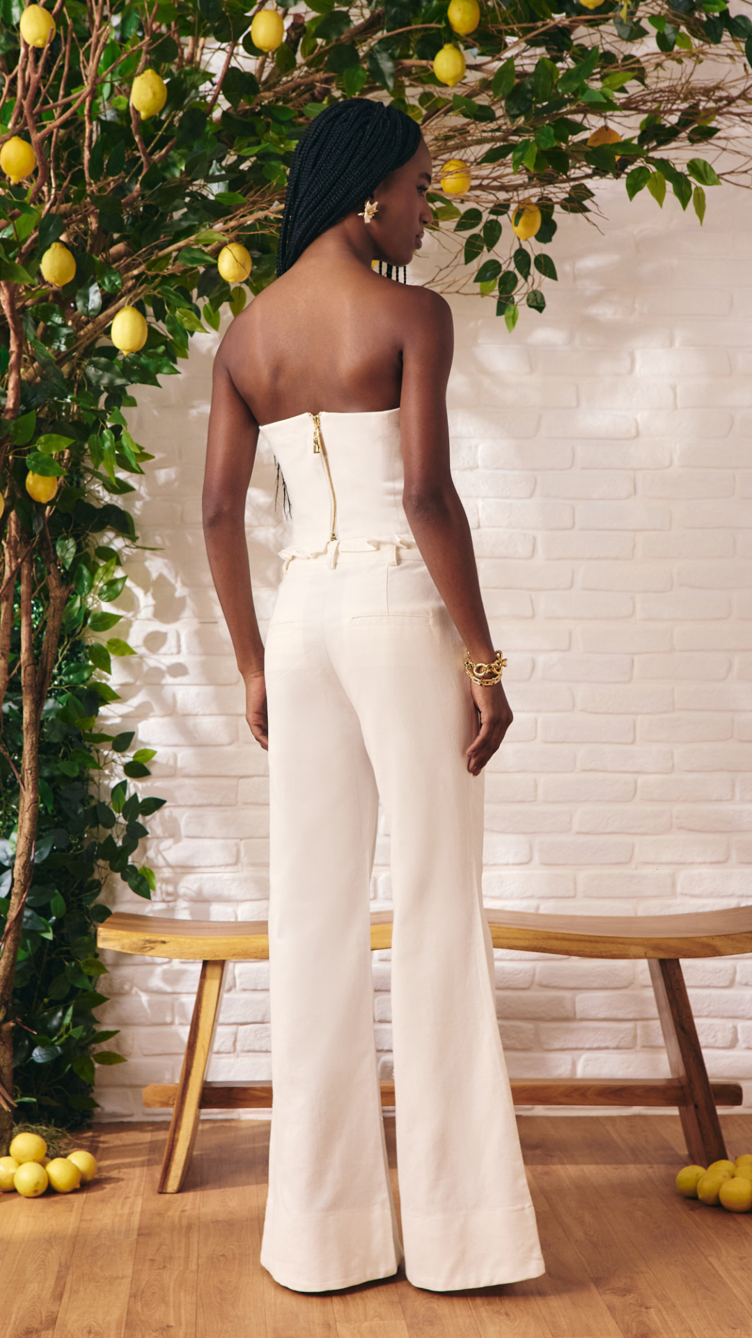 Conjunto Cotton Corset Off White