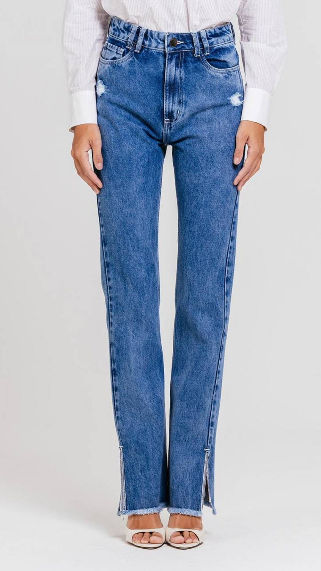 Calça Suzete Jeans Médio