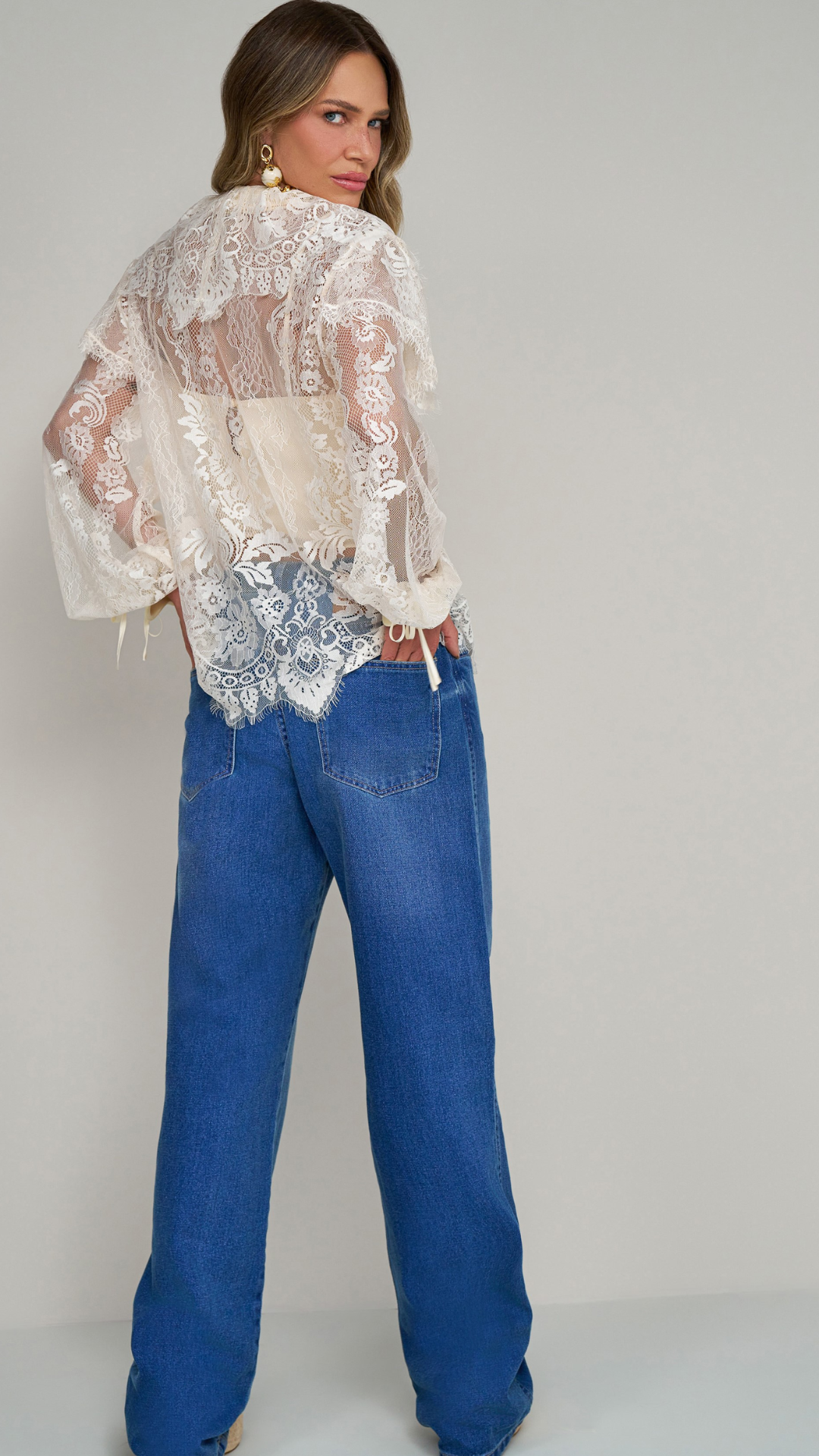 Calça Jeans Reta