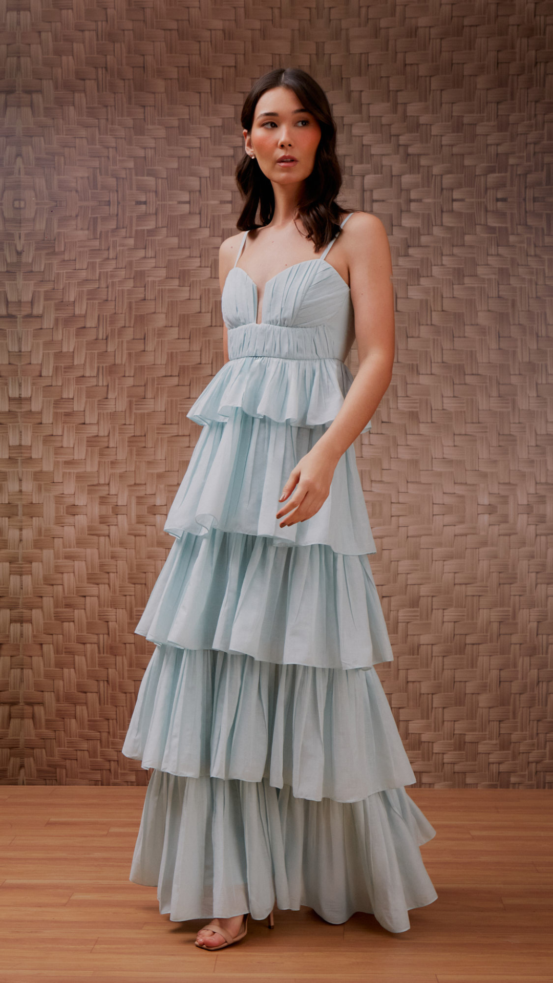 Vestido Voil Atacama Babado Sugar