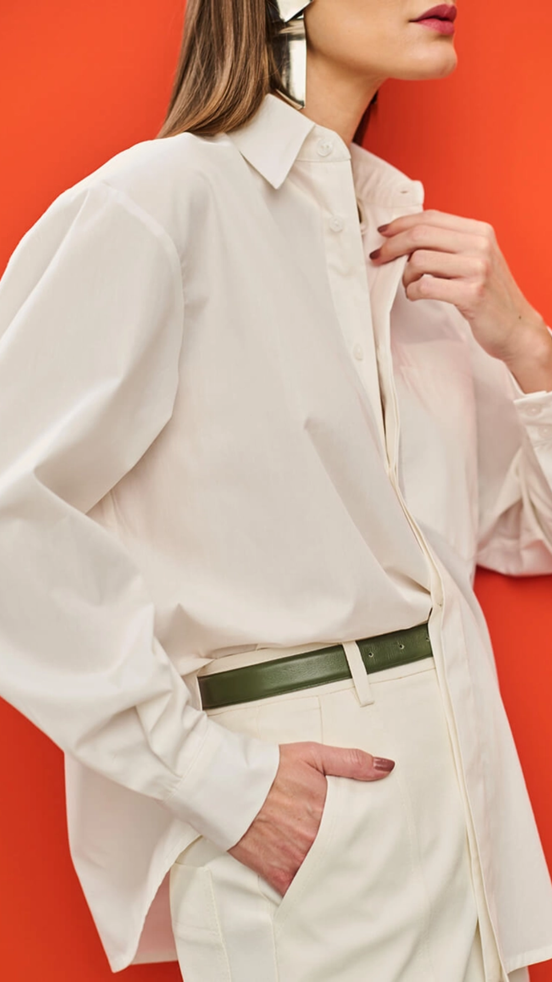 Camisa Taylor Off White