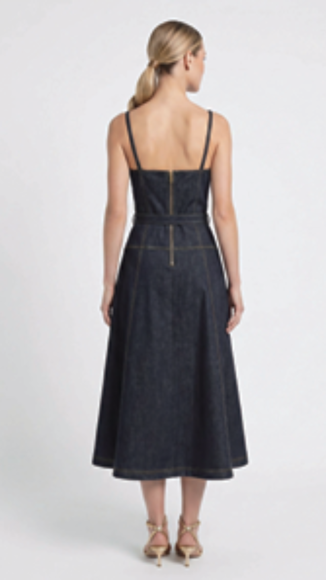 Vestido Midi Jeans