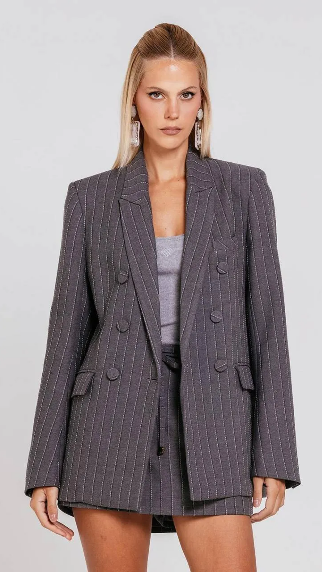 Blazer Maria Grafite