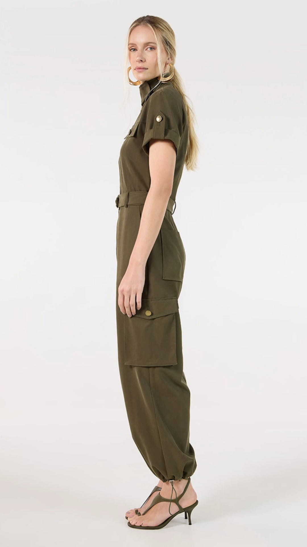 Macacão Utilitário Rhea Verde Enigma