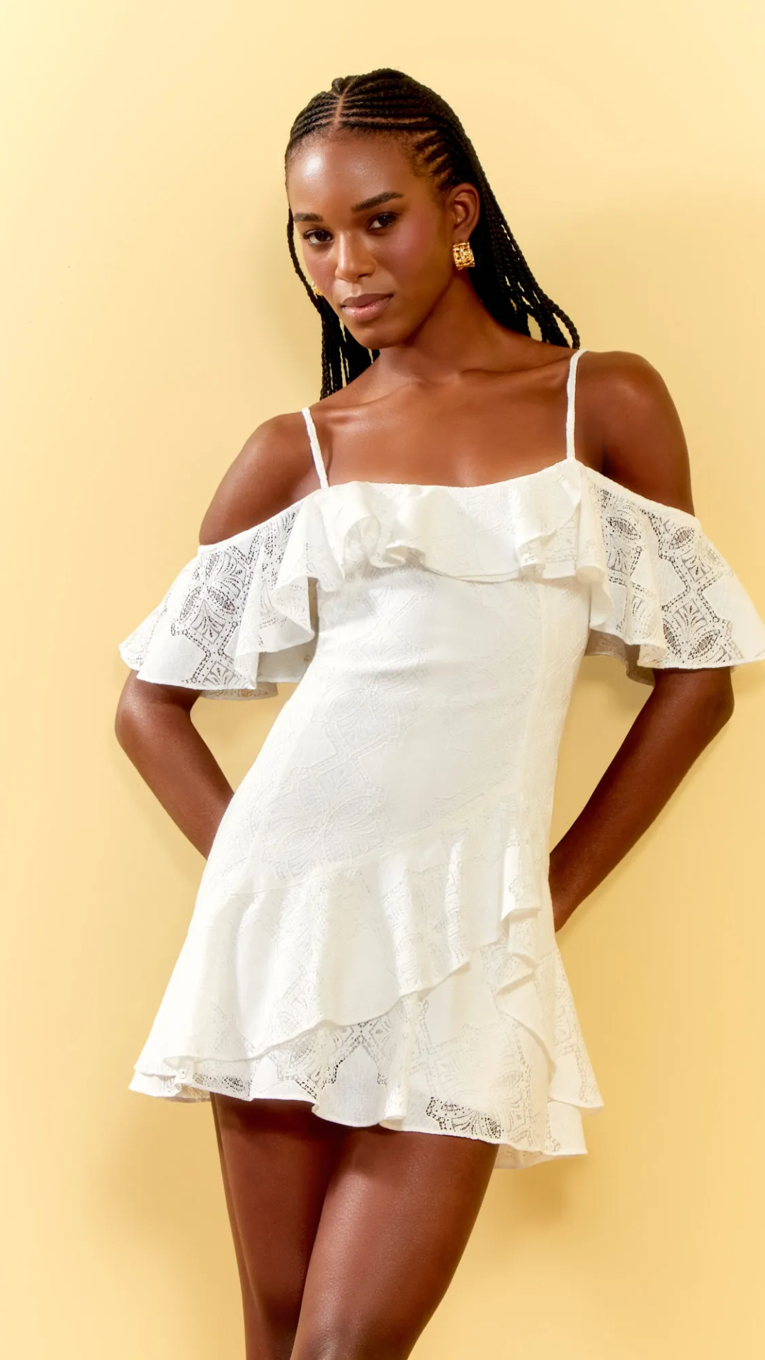 Macaquinho Renda Capri Off White