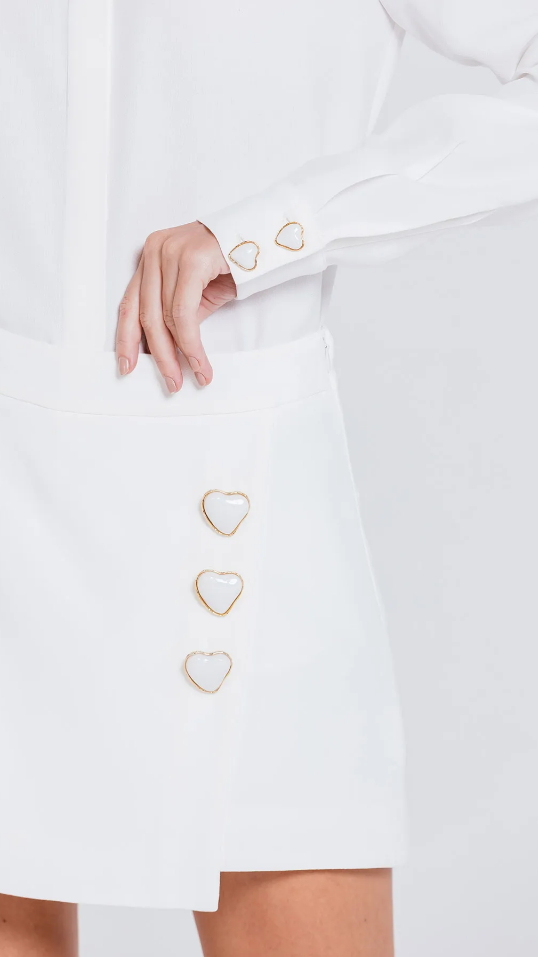 Short Saia Circe Off White