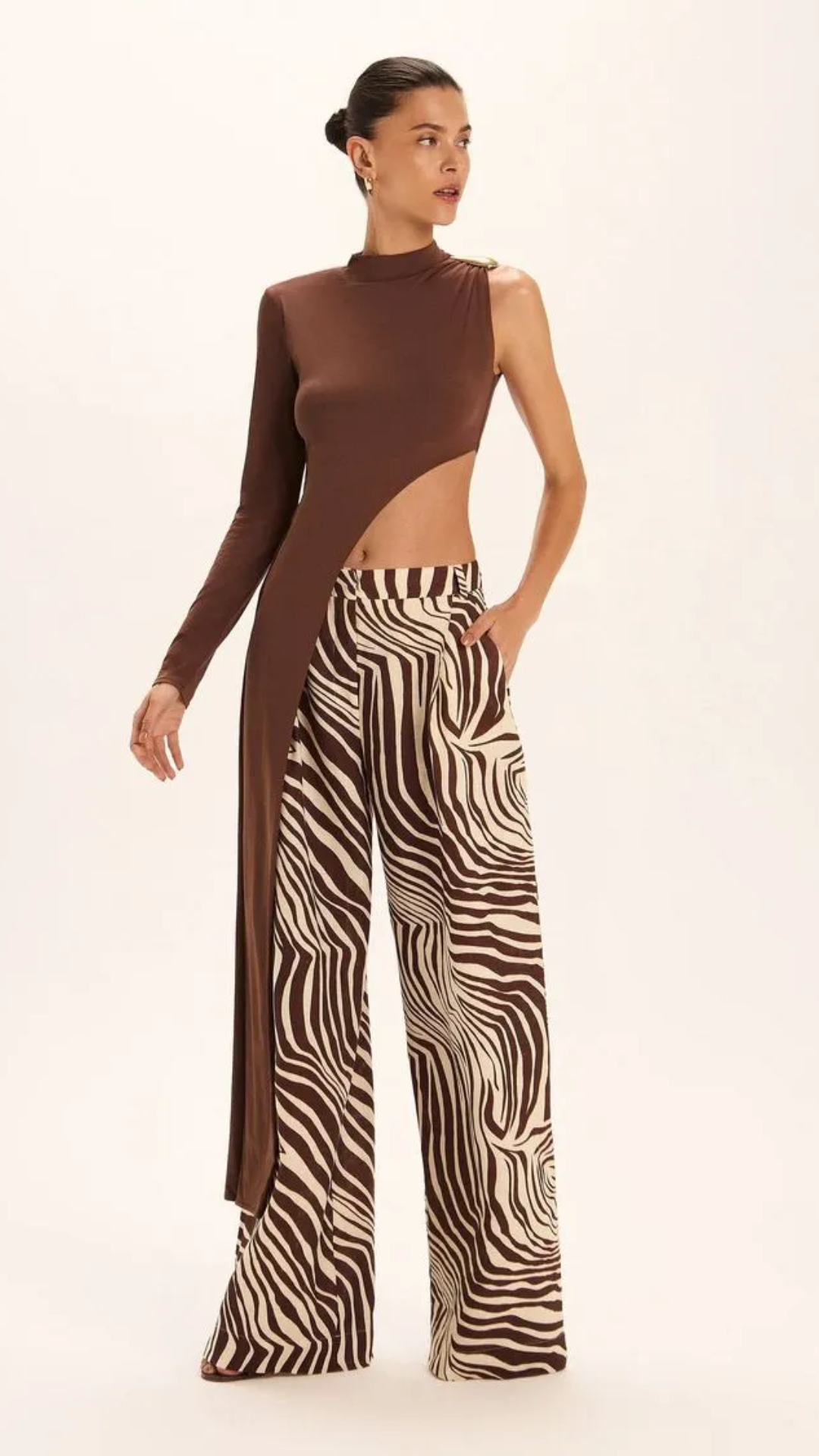 Blusa Anny Marrom Coffee