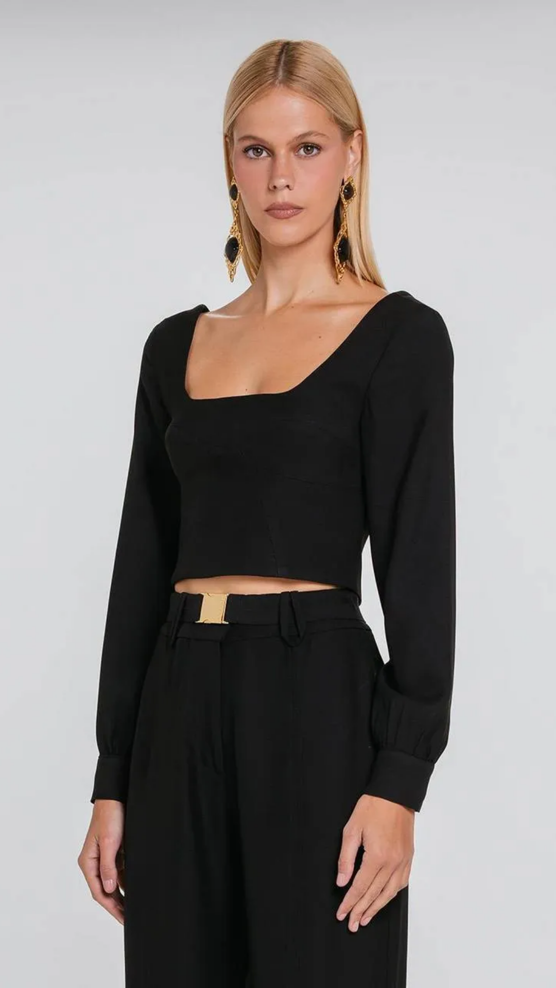 Blusa Beatrice Preto