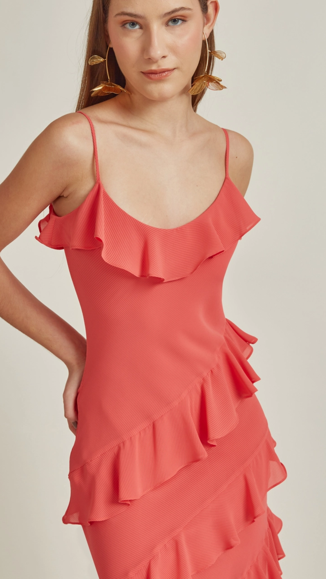 Vestido Natalia Rosa