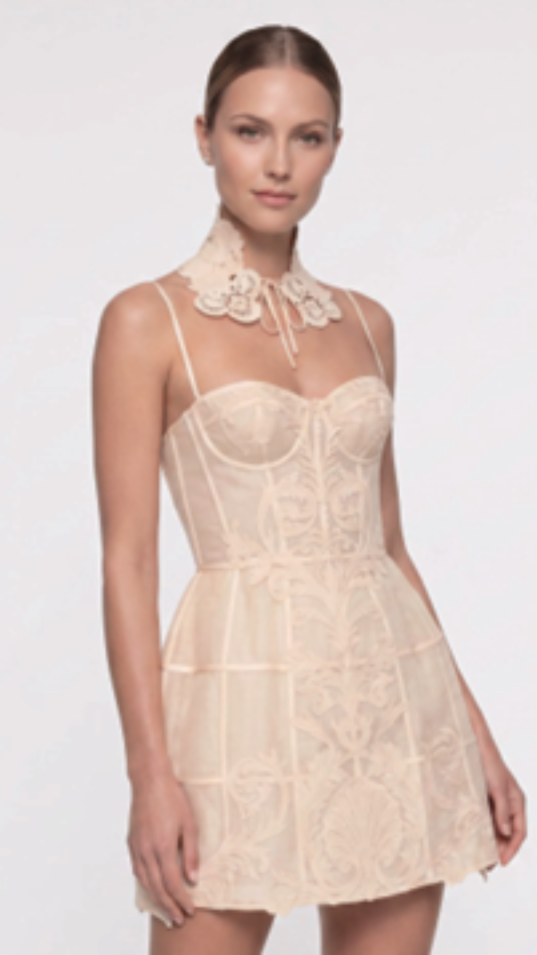Vestido Curto Champagne