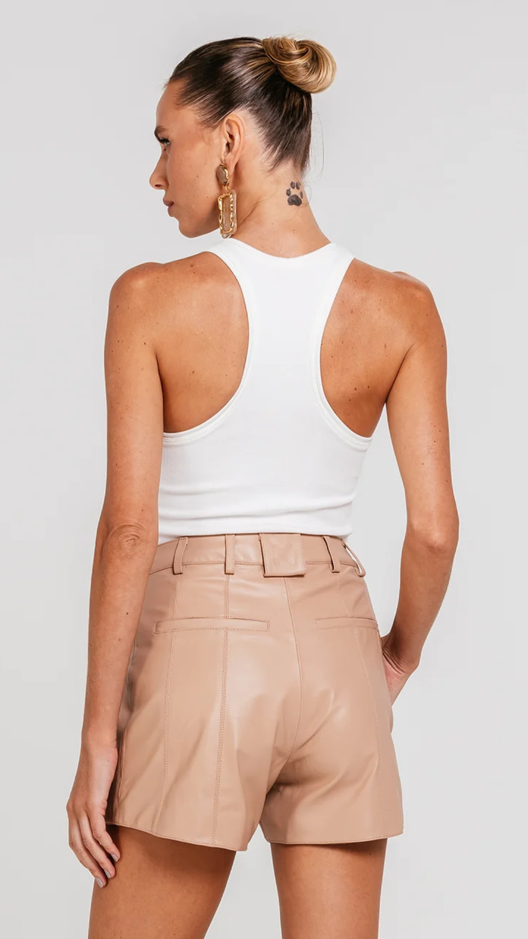 Short Amanda Caramelo