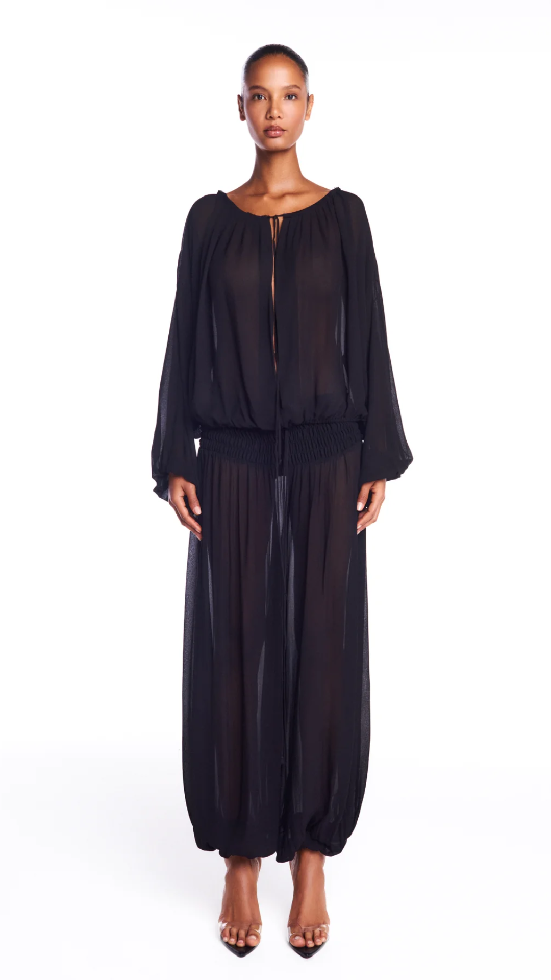Calça Pala Lastex Preto