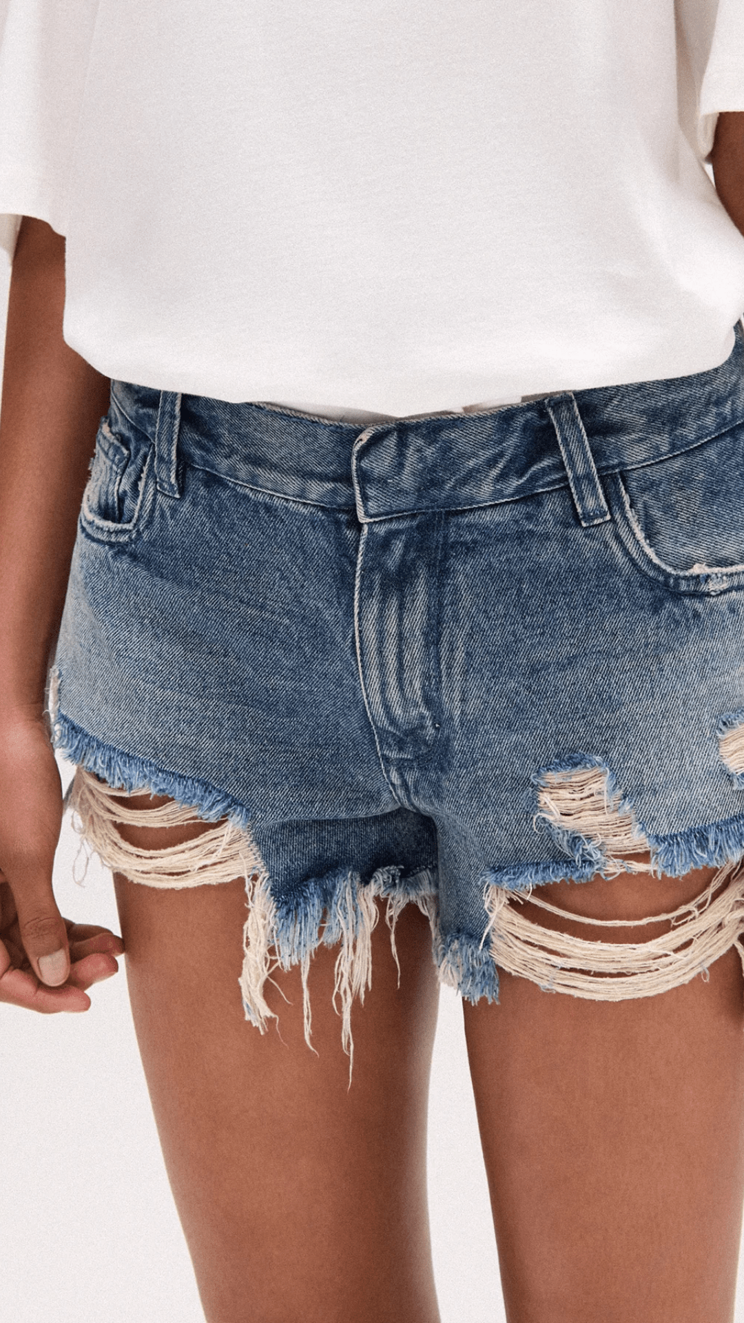 Short Jeans Desfiado