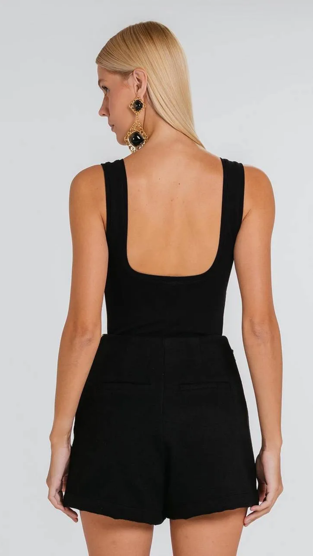 Short Saia Leia Preto