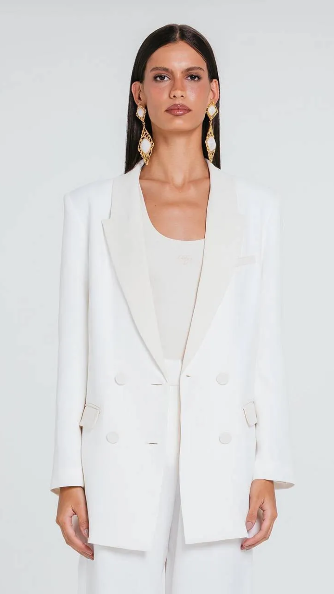 Blazer Fiorela Off/Marfim