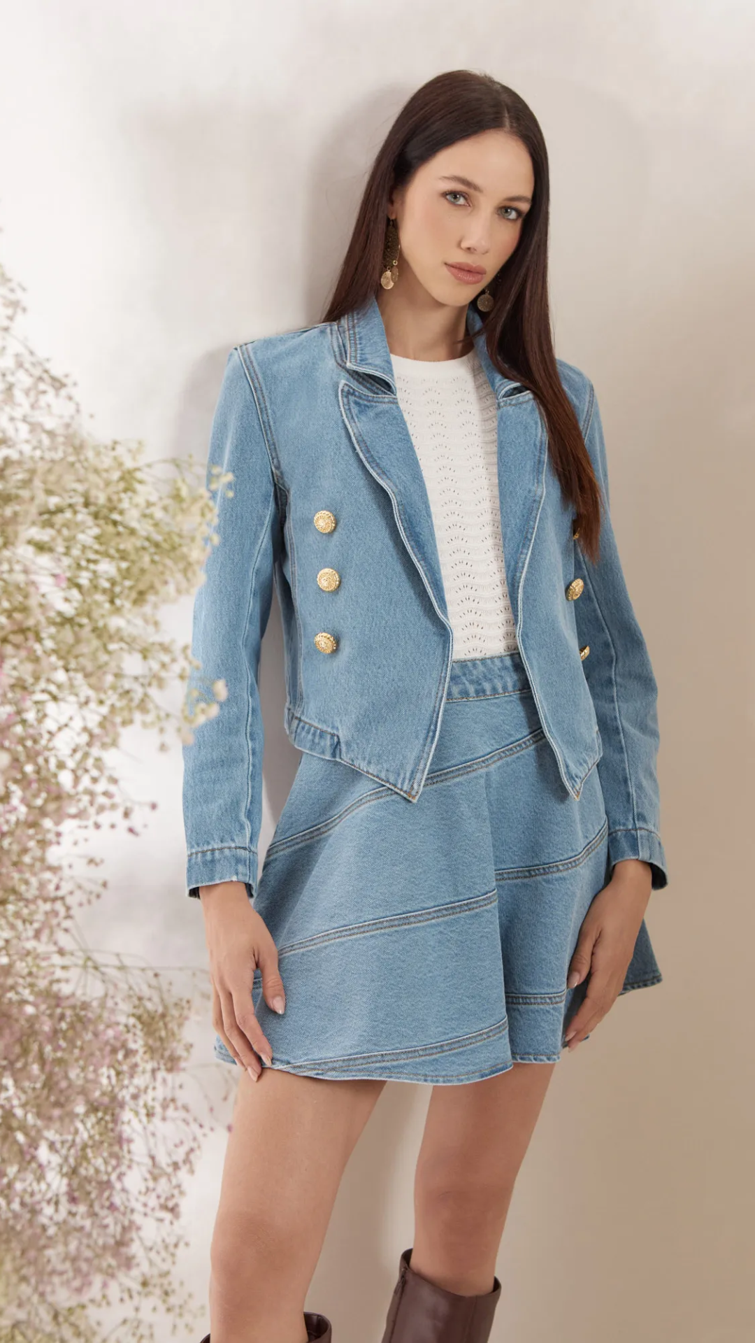 Blazer Jeans Tiger Claro