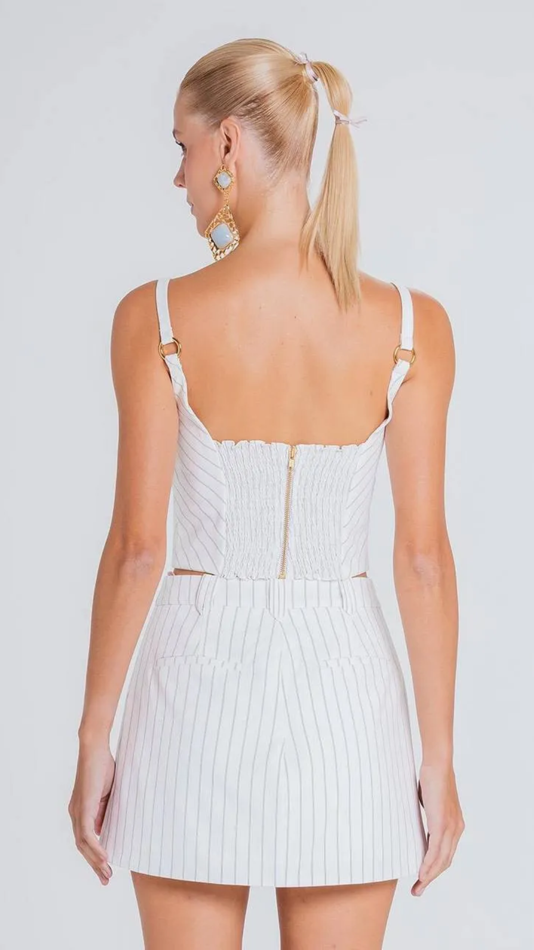 Short Saia Amanda Off White