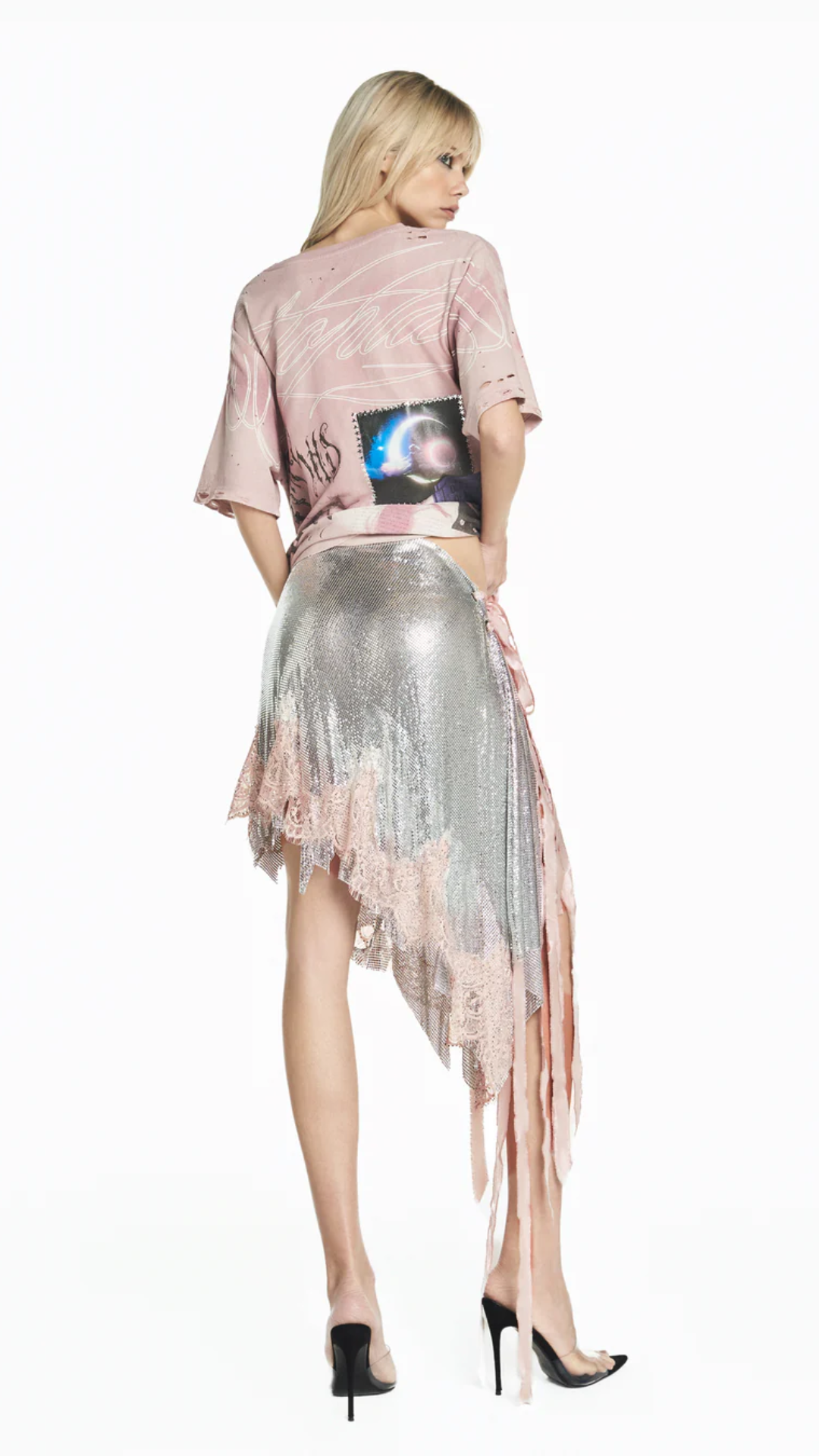 Camiseta Moonchild Rosa