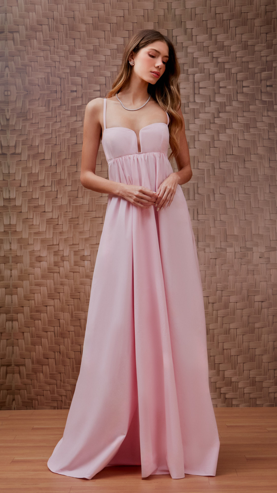 Vestido Cotton Decote Armação Bubbles