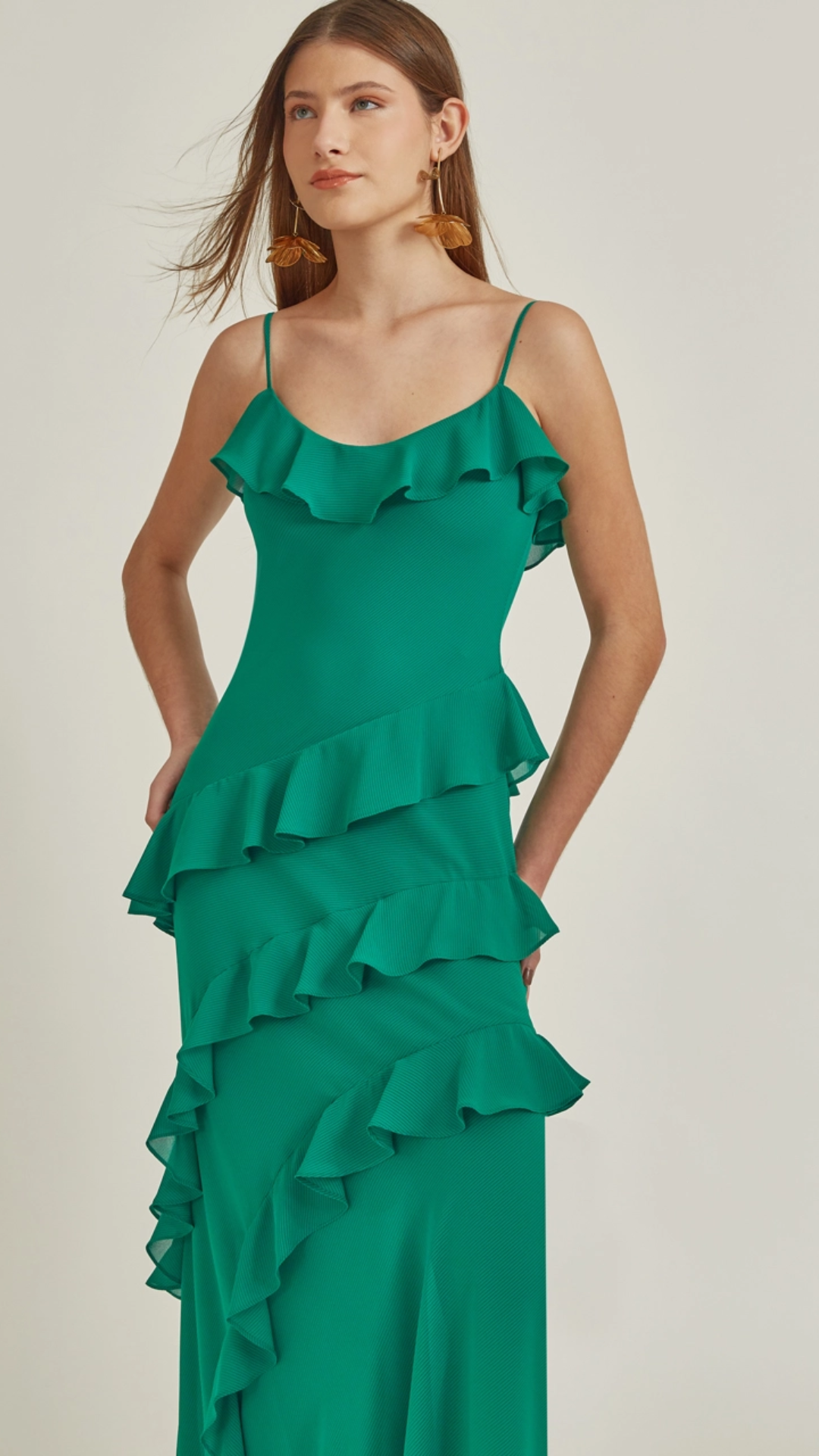 Vestido Natalia Verde