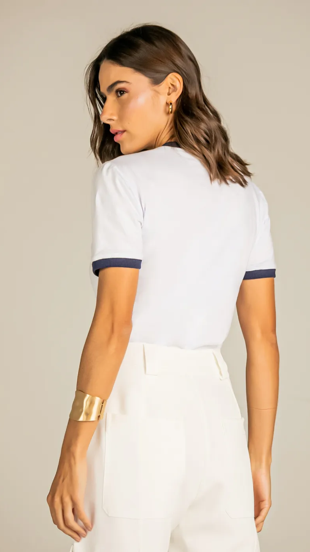 T-Shirt Monaco Branco