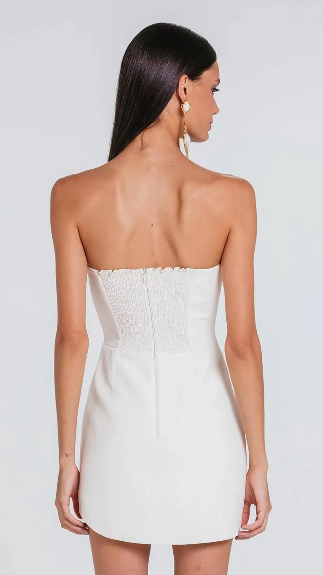 Vestido Raquel Marfim