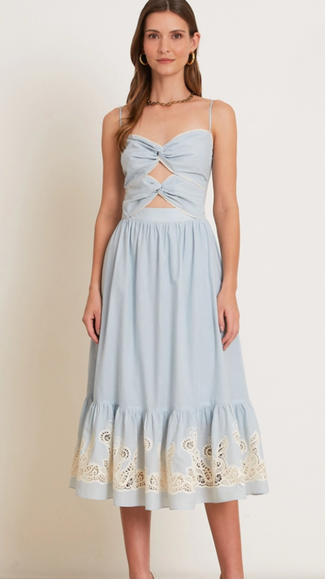Vestido Midi Maisa Azul