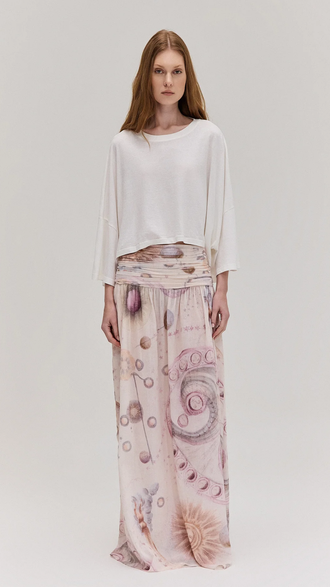Camiseta Cropped Off White