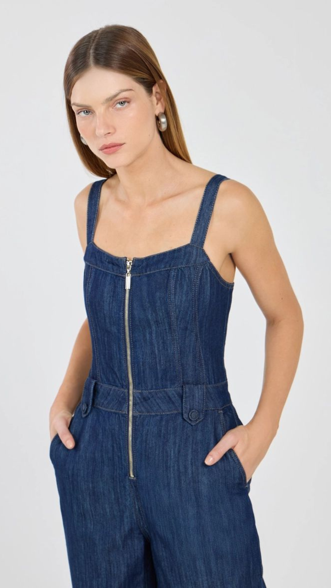 Macacão Jeans Indigo