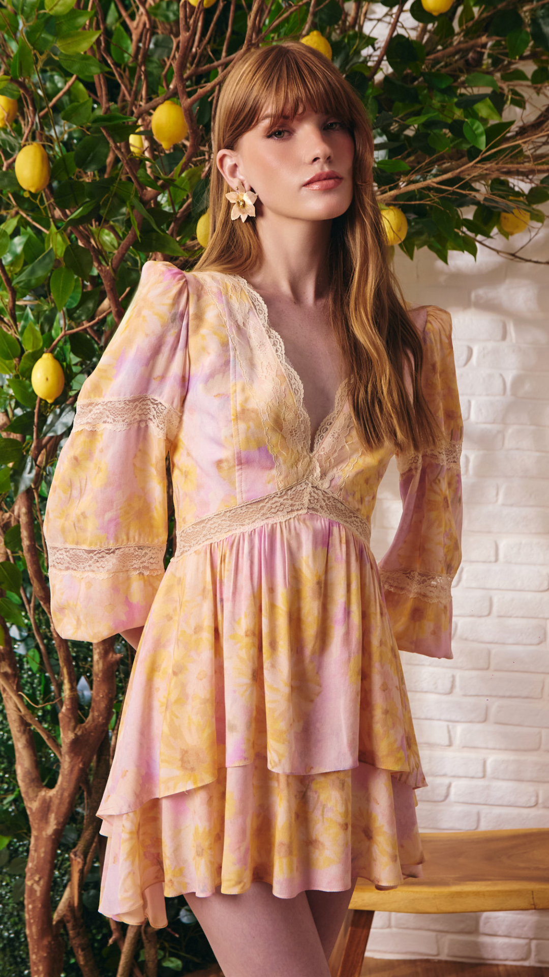 Vestido Bata Campo Di Girasoli
