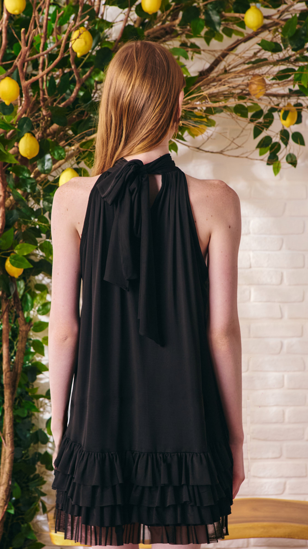 Vestido Tule Babadinhos Preto