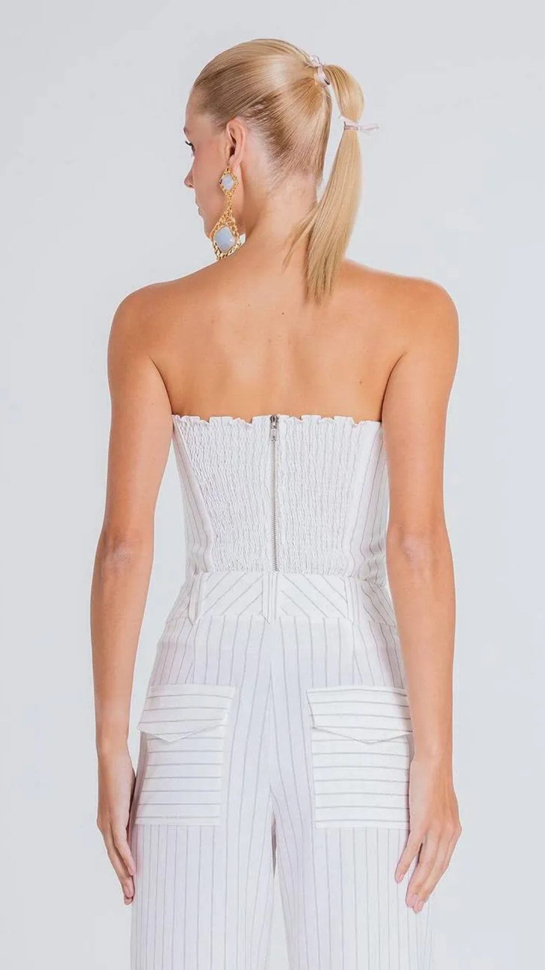 Top Candice Off White