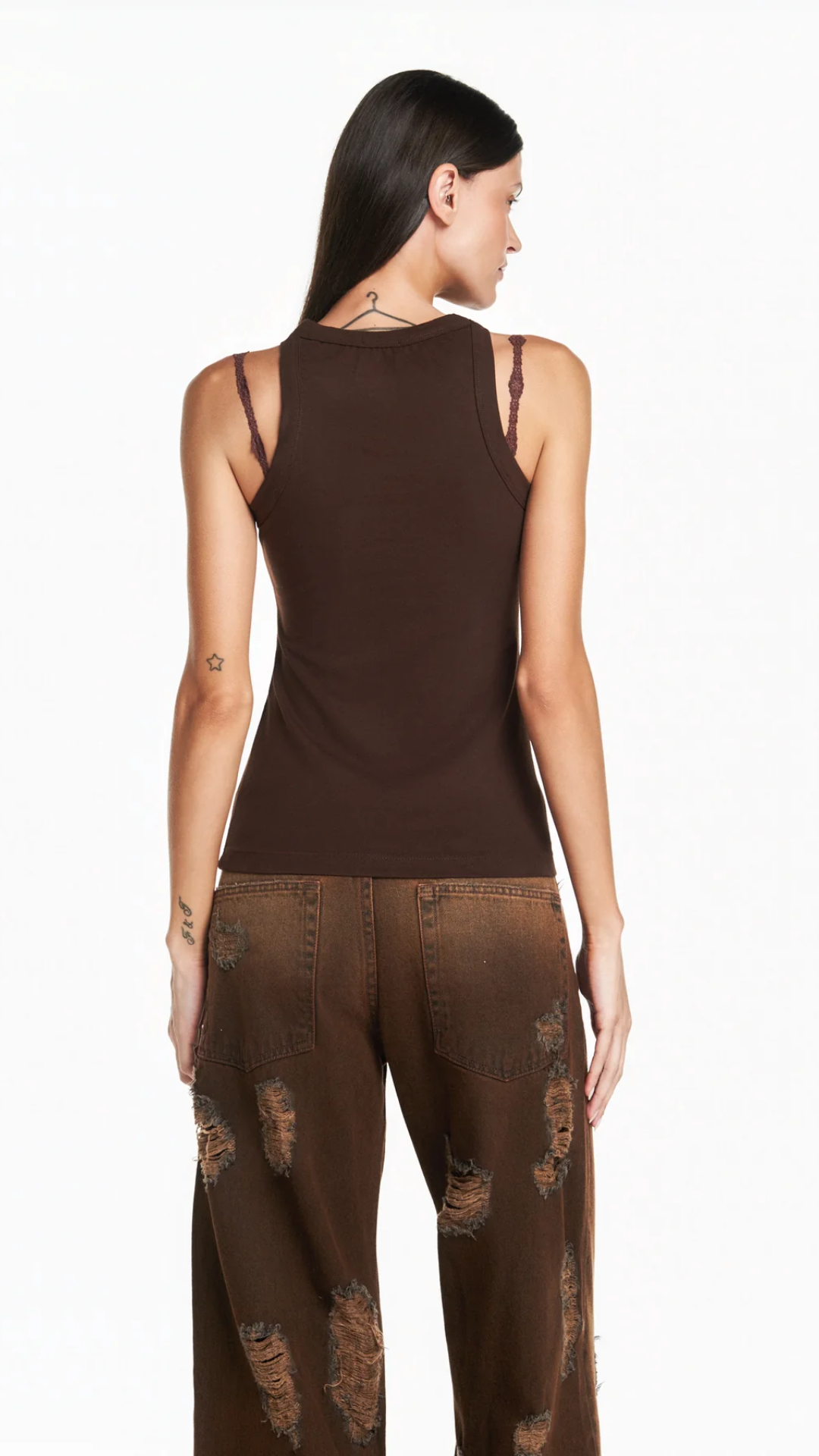 Regata Viscolycra Marrom Good Times