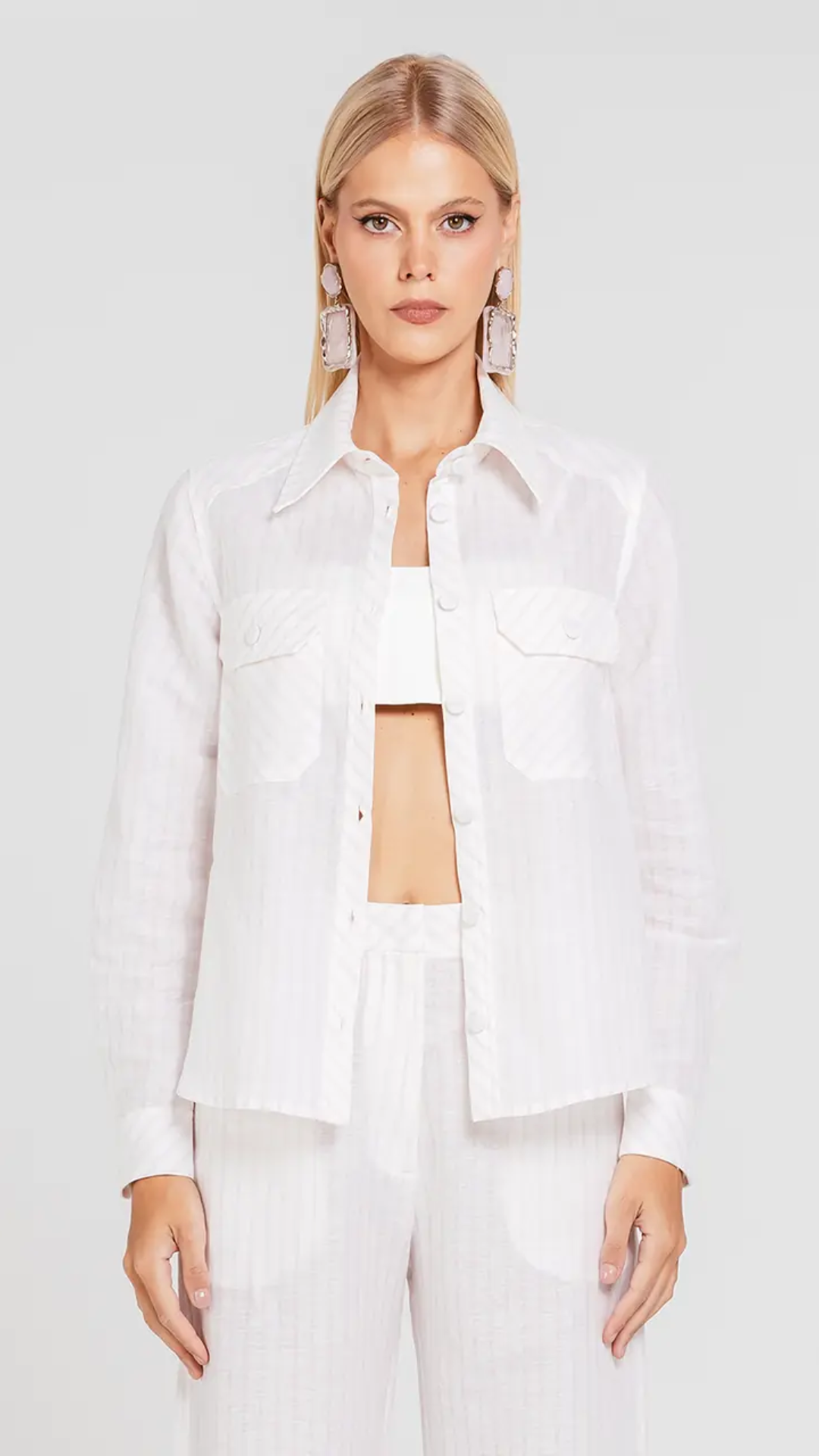 Camisa Denise Vanilla/Valsa