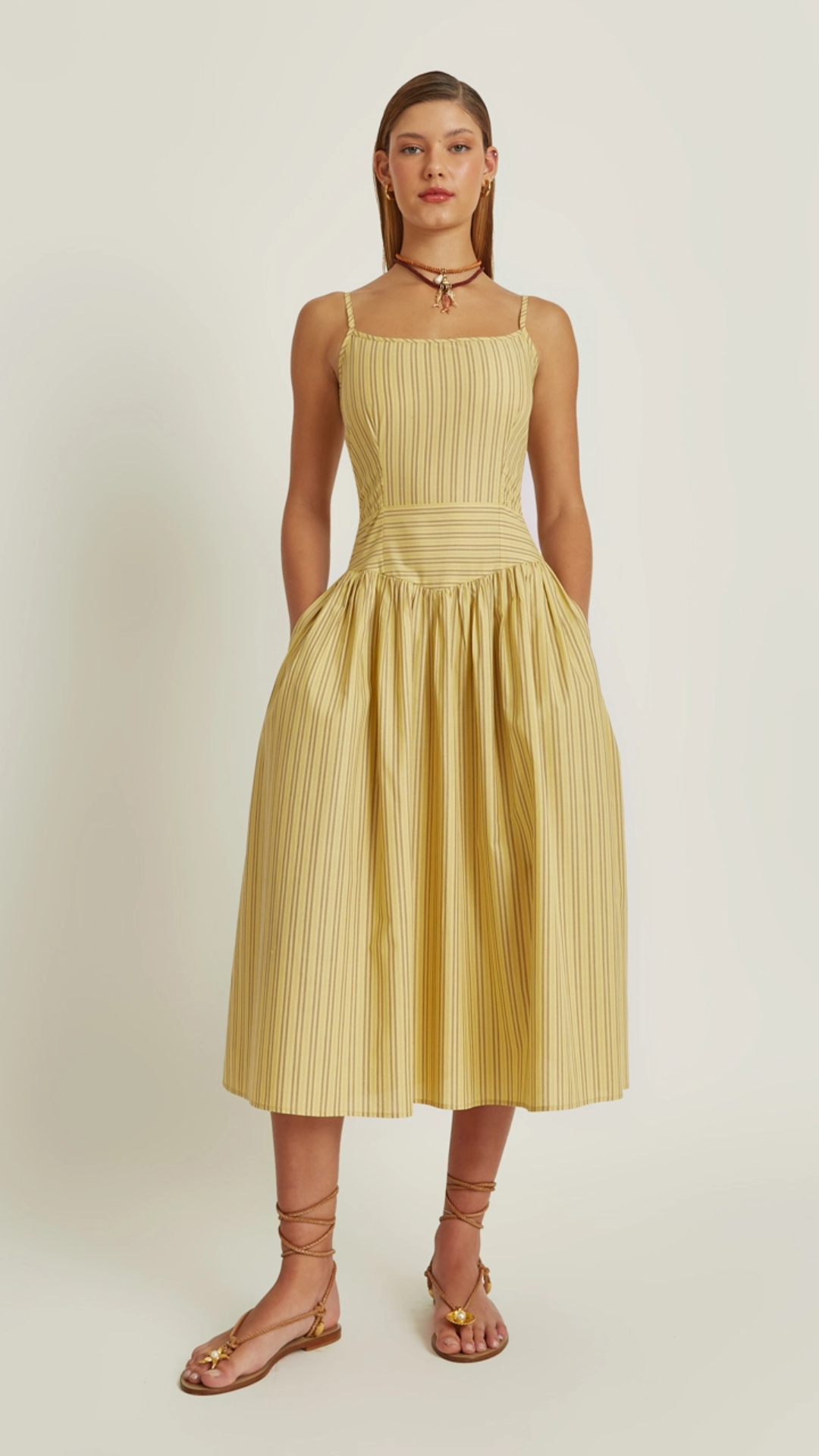 Vestido Kim Amarelo