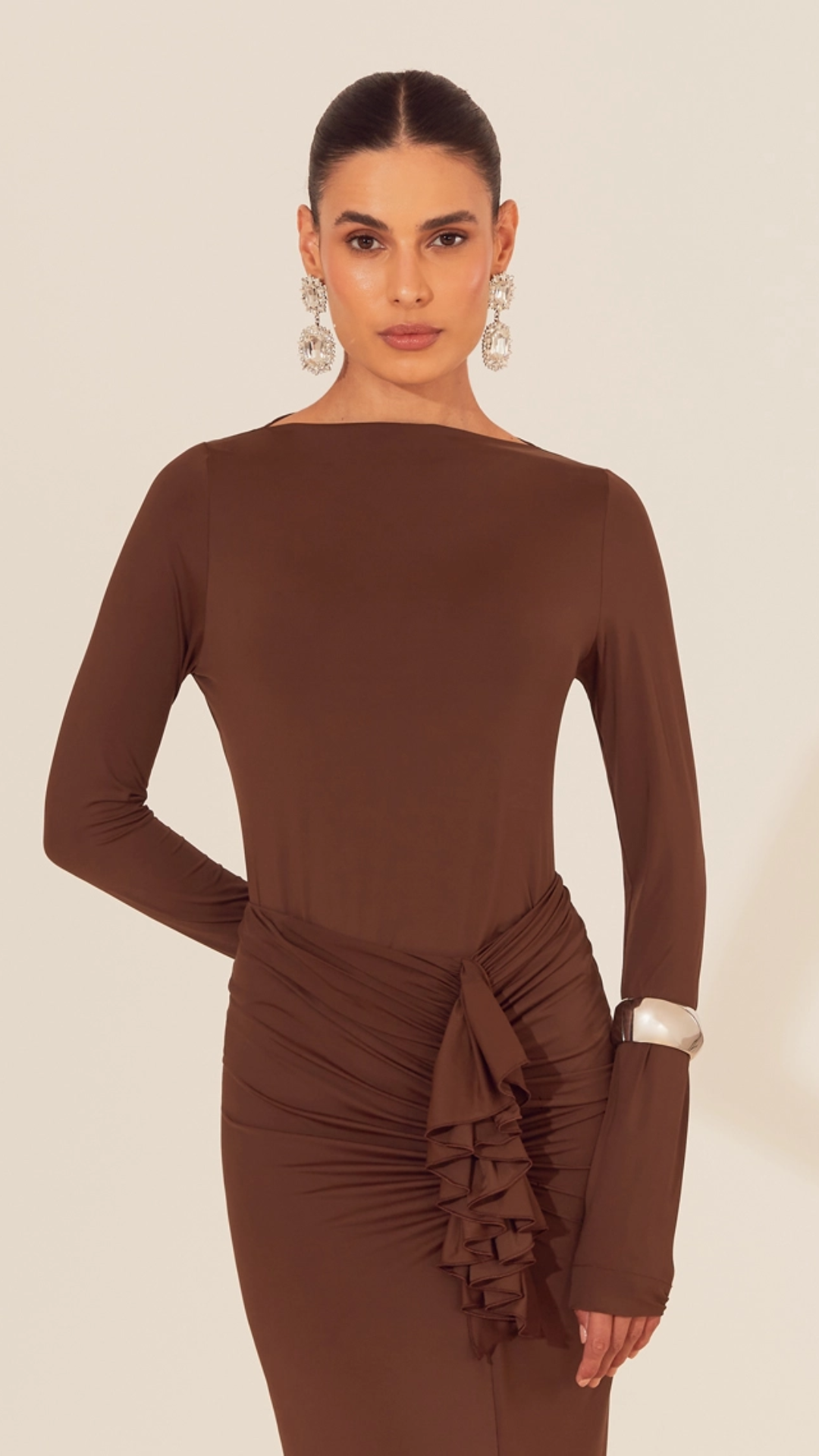 Blusa Mayla Marrom