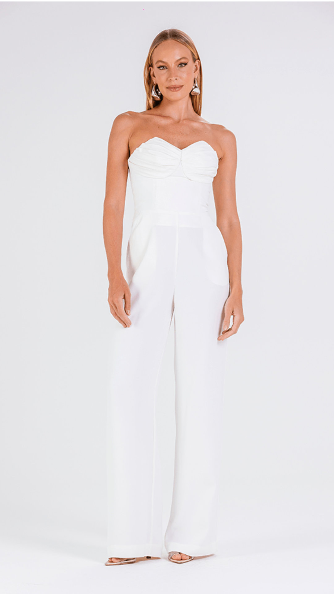 Macacão Amanda Off White