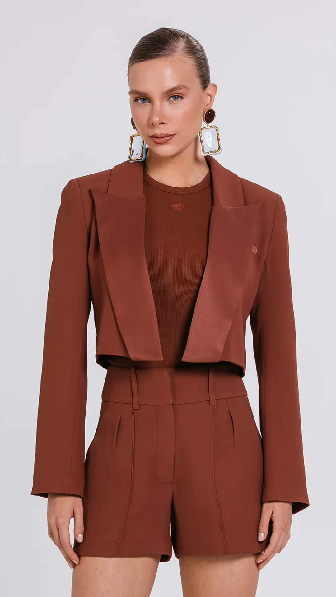 Short Lorena Chocolate
