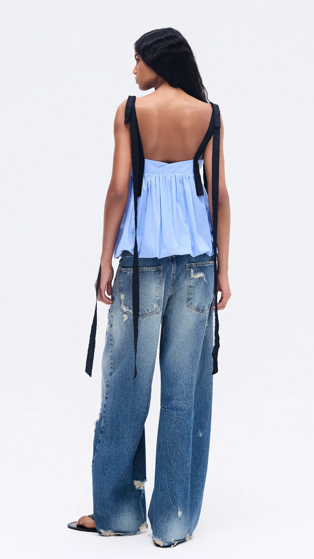 Calça Jeans Rasgos Baggy