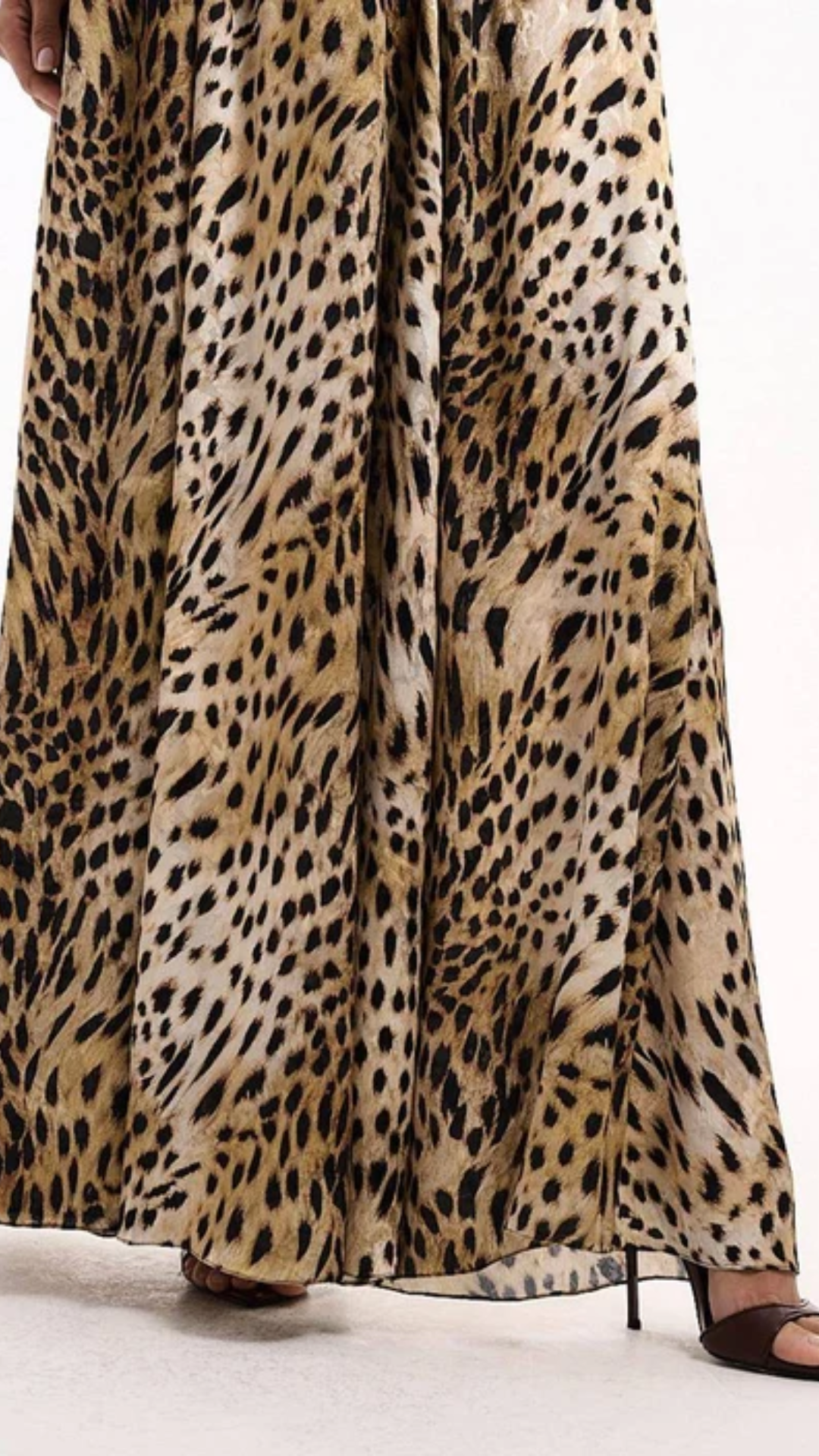 Saia Jacguard Animal Print Guepardo Devorê