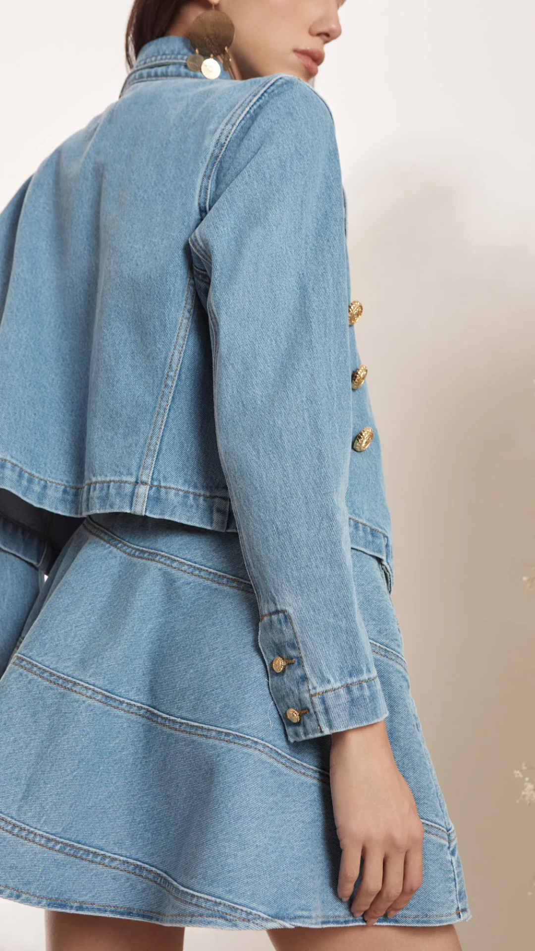 Blazer Jeans Tiger Claro