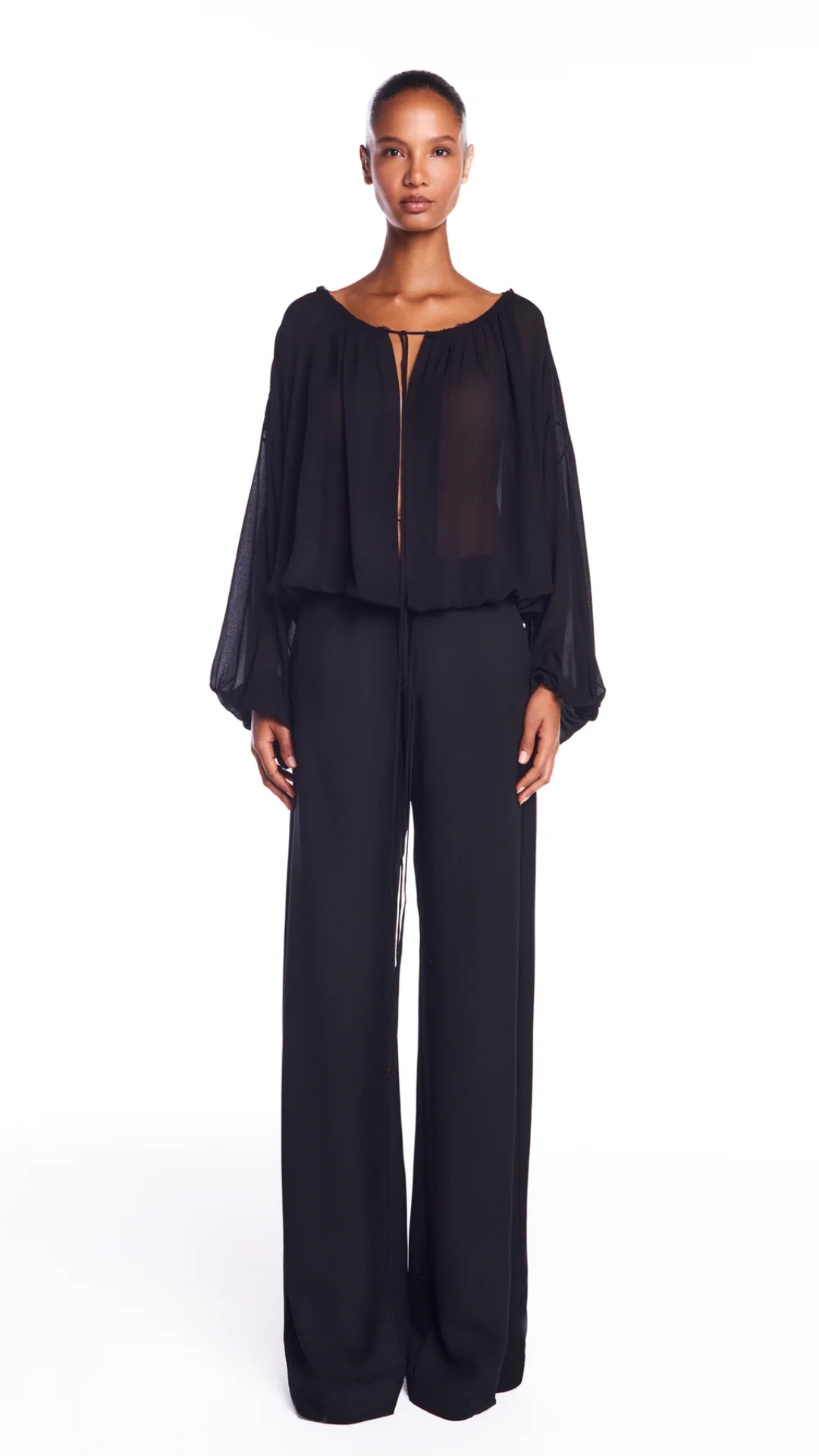 Calça Alfaiataria Patou Heavy Preto