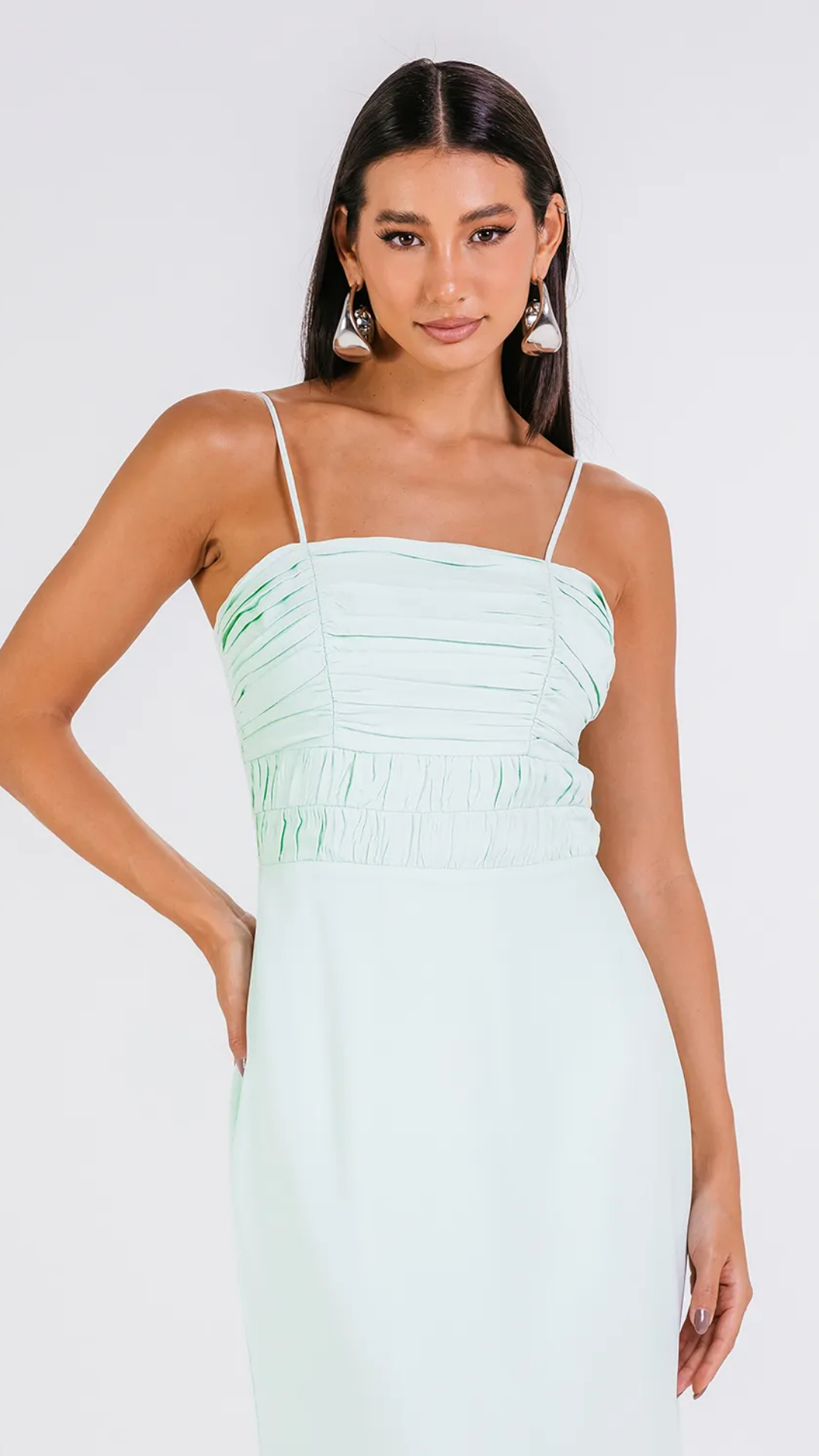 Vestido Elise Pistache