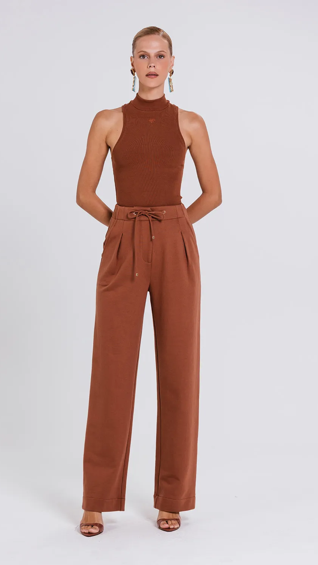 Calça Talita Chocolate
